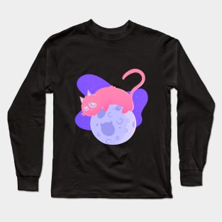 Moon Catto Long Sleeve T-Shirt
